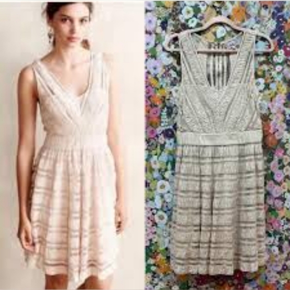 Max‎ Studio Grey Vintage Old Look Lace Babydoll Stretchy  Dress Size XL - Picture 9 of 9